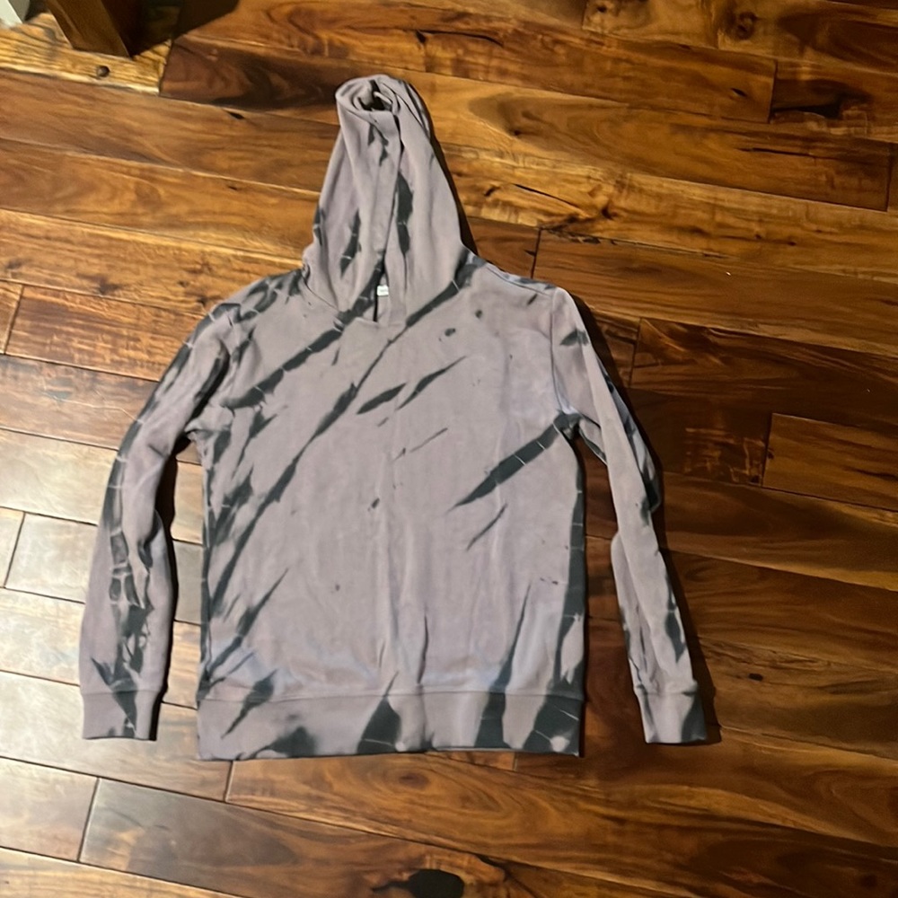 Tie dye purple girls size 12 hoodie